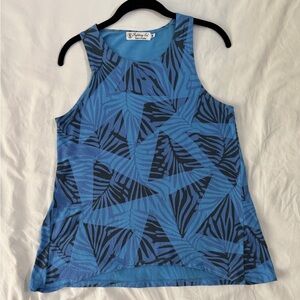 Fighting eel blue tank medium